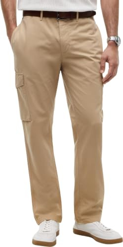 Tommy Hilfiger Herren Cargo Hose Denton Twill mit Taschen
