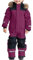 Schneeanzug Kinder Unisex Skianzug Verdickt Warm Skioverall Winter Warme Skianzüge mit Kapuze Schneeoverall Wasserdicht Winddicht Winteranzug Outdoor Thermo Schneeanzüge Mädchen Einteiliges