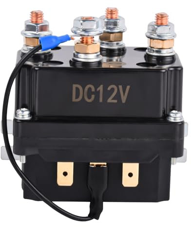Merautop SJ Solenoid Relay 12V 500A relé de cabrestante válvula solenoide accesorios coche pieza # 8000-15000lb