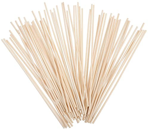 VOSAREA 100stücke Rattan Diffuser Sticks Für Aromaöl Natürliche Duftstäbchen Für Aromatherapie Und Raumduft Lang Für Ätherische Öle Und Parfums