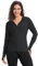 33,000ft Women's UPF 50+ Hoodie Jacket Lightweight Long Sleeve Sun Protection Shirt Full Zip Up Breathable Sportwear with Thumb Holes for Hiking Running Outdoor Black M