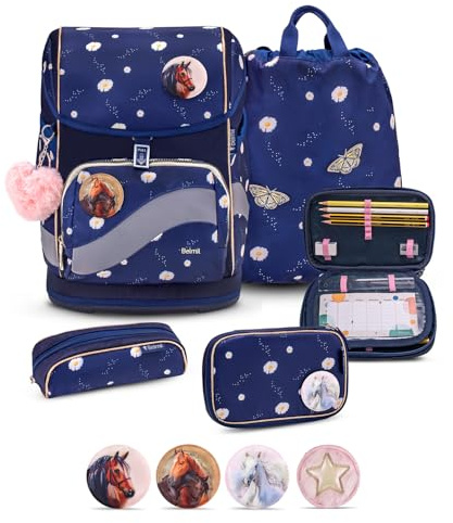 Belmil Smarty Plus Premium Schulranzen Set 405-51/P/S (Daisy 2)