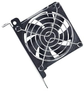 Thewasc Ventilador de tarjeta gráfica montado en ranura para mejorar el rendimiento y sobrecalentamiento del ventilador de 90 mm/80 mm
