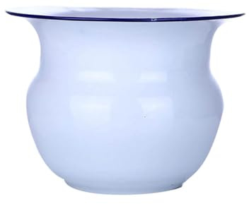 Emaille-Urinal, Bettpfanne, Urinal, Vintage-Nachttopf, tragbare Urinflasche, Wohnhilfen for Zuhause, Urinale, Spucknapf