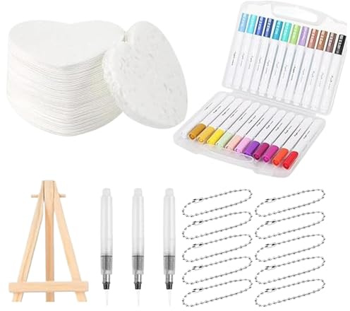 Peintures pour tissu 3D : éponges en papier pour toile gonflées, ensemble de fournitures d'art, couleurs brillantes non toxiques avec application douce | Utilisation de la décoration d'art de la