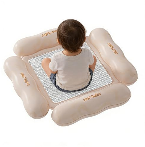 Wiboie Chaise flottante pour piscine - Étanche - Portable et confortable - Chaise longue de piscine - Hamac d'eau - Pour plage, hôtel, parcs, arrière-cour, rivières