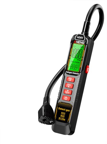 HD01 Fluor-Lecksucher für Klimaanlagen, Kfz-Kältetechnik, Schnee-Lecksucher, Freon-Halogen-Messgerät