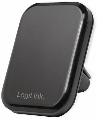 LogiLink AA0114 Support de Smartphone pour Grille d'aération de Voiture 20,32 cm (8)