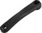 Bike Kurbelarm, Mountain Bike Aluminium Legierung Links Hand Kurbel Arm Horizontal Quadratisch Verjüngung, Black-Square Hole