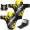 FETESNICE Schutzblech Mountainbike, verstellbares MTB Schutzblech, Fahrrad schutzbleche vorne und hinten, kompatibel mit 26, 27,5, 29, Plus Size und Fat Bike Radgrößen (Yellow)