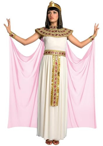 Fun Shack Cleopatra Kostüm für Damen, Ägyptisches Thema, Perfekt für Halloween und Mottopartys, L