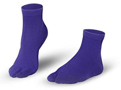 Knitido Socquettes traditionnelles Tabi | Socquettes Tabi avec un gros orteil séparé, en coton (87%), pour homme et femme