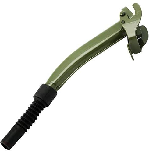 Benzindosenauslauf - Flexibler Benzindosenauslauf aus Metall for alle Nicht-CARB-Kanister im NATO-Stil