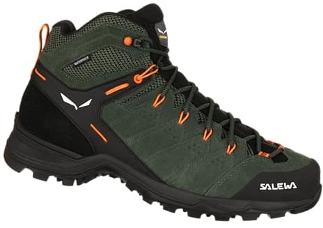 Salewa, Alp Mate Mid Herrenwanderstiefel, Grün, 46