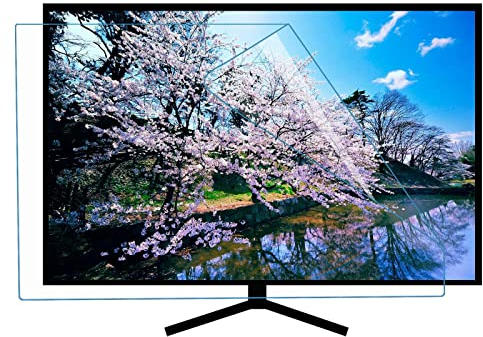 FEEZC 40-43 Zoll Tv Entspiegelungsfolie Anti Blaulichtfilter Einfache Installation, Anti Scratch Displayschutzschutz, Anti Blau Licht Uv, Filterfilm, Machen Sie Das Licht Weich,HD-43inch(942x529mm)