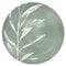 Secret de gourmet Lot 6 assiettes plates couleur verte 26 cm JJ1076