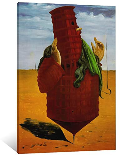 Max Ernst Poster Ubu Imperator von Max Ernst, dekoratives Gemälde, Leinwand, Wandkunst, Wohnzimmer, Poster, Schlafzimmer, Gemälde, 30 x 45 cm