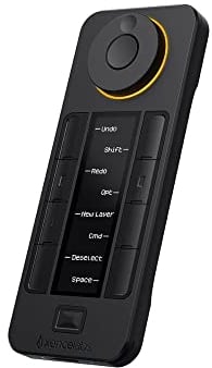 Xencelabs Quick Shortcut Keys w/Dial Wireless/USB for Mac/Windows Drawing Tablet