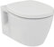 Ideal Standard E272601 WC-Paket Connect, Wandtiefspül-WC inkl. WC-Sitz Softclose (Absenkautomatik) Weiß