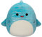 Squishmallows SQCR02408 - Lamar der Walhai 30 cm, offizielles Kelly Toys Plüsch, superweiches Kuscheltier