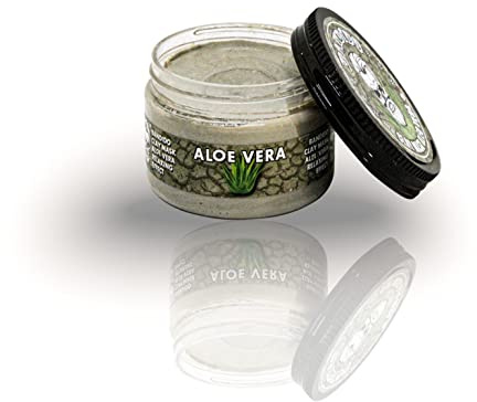Bandido Clay Mask - Gesichtsmaske mit Alo Vera extrahierter Tonerde 400 gr - Reinigende Wirkung, Erfrischt und erfrischt die Haut, Gesichtsmaske, Vitamin C, Pflegeunterstützung für Deine Poren