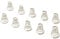 zalati Bike Radfedern 10pcs Quick Release Spießfedern Edelstahl Universal für MTB Mountain Road Bike