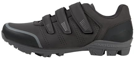 Endura Herren Hummvee XC Fahrradschuhe | Trail, Cross Country oder Schotter | Strapazierfähig | Leicht Radschuhe, Schwarz, 41.5
