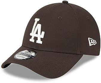 New Era MLB Fankappe Los Angeles Dodgers 9Forty Kappe verstellbar LA-Logo Baseball braun - One-Size