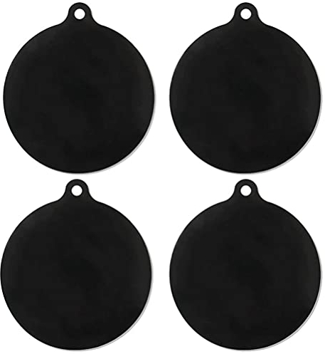 Induction Cooker Protection Pad 4 Pieces 220mm Silicone Pad for Induction Cooktop Scratch Protector Mat Rounded Shape Universal Induxtion Cooktop Pad (Circular)