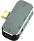 Leehitech 4-in-1 USB C Hub - Multiport Adapter with 5Gbps USB 3.0, Type C 2.1, 3.5mm Headphone Jack for iPhone 16/15 Series, iPad Pro, MacBook Air/Pro, Galaxy, Dell, Steam Deck