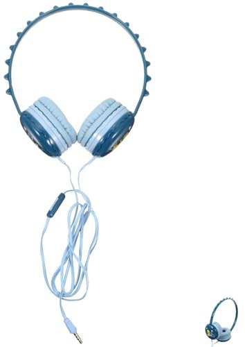 Veemoon Cuffie con Personaggio per Ragazzi E Ragazze a Forma di Dinosauro Microfono Comode Cuffie Over-ear per Ragazze E Ragazzi Jack da 3 5 Mm