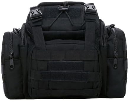 YARNOW Große Angelködertasche Verstärkte Nähte Bequemer Schultergurt Tragbare Aufbewahrungstasche Für Angelgeräte