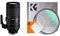 Tamron A057 150-500mm F/5-6.7 Di III VC VXD, Objektiv für Sony E-Mount & K&F Concept K-Serie 82MM MCUV Pro UV-Filter Slim MC UV Schutzfilter Ultraviolett-Filter