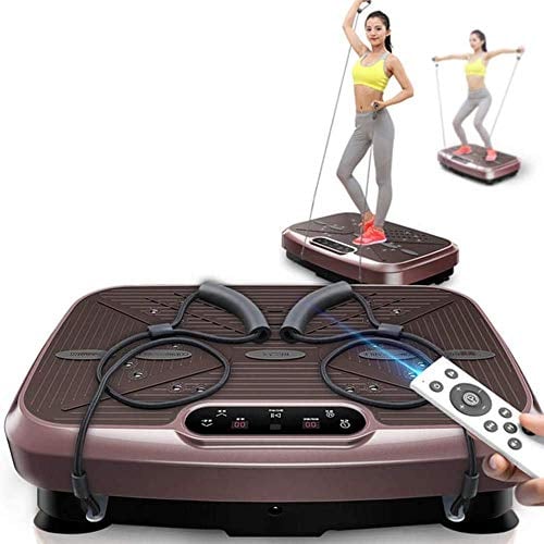 JDSHFEN Vibration Exercise Machine Weight Loss Body Toning Vibration Plate Power Supply Board Vibration Plate Gym Machine Lose Fat Swinging Platform Whole Fitness Machine Thin Arms Thin Waist Thin