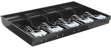 HONMEET Kassenschublade Ersatz Mehrfachfächer Geldzählbrett Für Kassierer Geldschublade Mit 5 Scheinfächern Und 4 ünzfächern Für Supermärkte