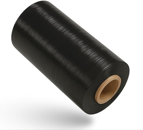 Einzelne Maschinen Stretchfolie Automatenstretchfolie - 500mmx1512m - 17,5 Kg (23 my) (schwarz)