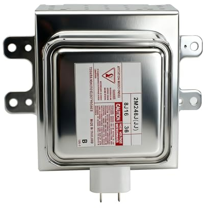2M248J 2M253J Microwave Magnetron Compatible with Toshiba Midea Oven Microwave Magnetron,Replace WB27X10309 10QBP1006 2M248J (FN) 4150019905 2M248J (GM) 2E-13-37 2M217J 2M253J(XB)