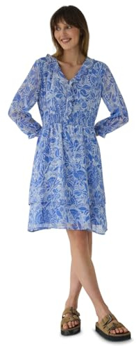 Street One Studio Damen 1409283 Knielanges Kleid mit floralem Print (1er Pack)