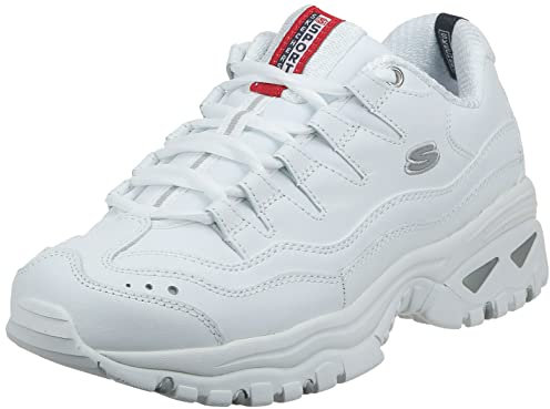 Skechers Sport - Energy, Scarpe Da Ginnastica Donna, Bianco, 41 EU