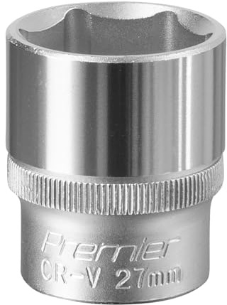 Sealey S1227 Walldrive Socket 27Mm 1/2Sq Drive