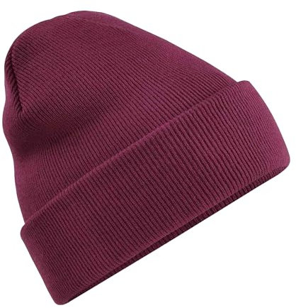 Beechfield B45 Original Cuffed Beanie - Burgundy