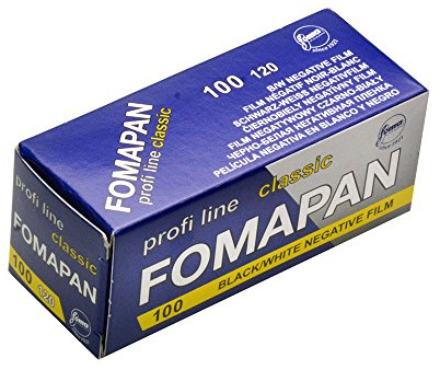Foma Fomapan Fotofilm (100 ISO Schwarz - Weiß Negativ- Rollfilm/Mittelformatfilm,120)
