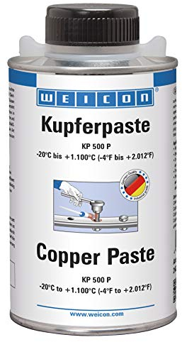 WEICON Kupferpaste 500 g, Schutz, Trenn-und Schmierstoff für hohe Temperaturen