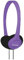 KOSS KPH7 On-Ear - Cuffie stereo (jack da 3,5 mm), per iMac/Laptop/DJ/MP3, colore: Viola