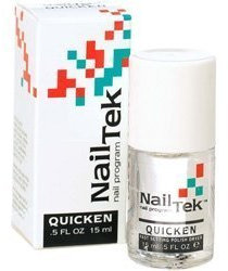 Nail Tek QUICKEN Fast Dry Top coat Nail Polish 0.5oz by Nail Tek