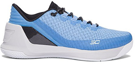 Under Armour Herren Curry 3 Low Basketballschuhe, Blau Schwarz 475, 45 EU