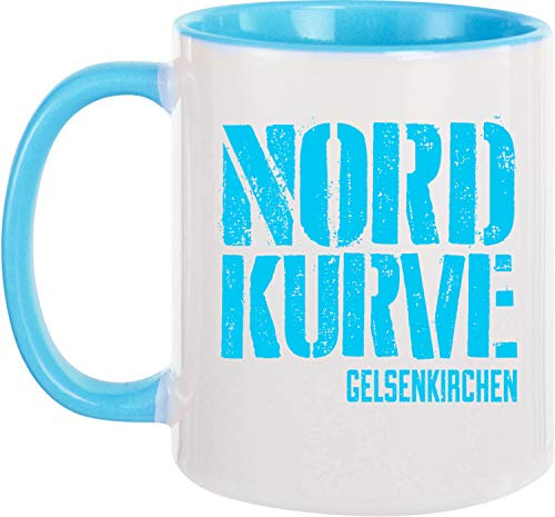 Ezyshirt Nordkurve auf Schalke Kaffeetasse Kaffeebecher