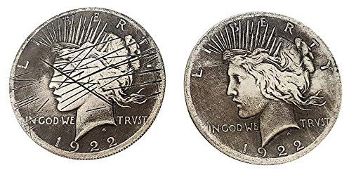 ASVP Shop Pièce de Monnaie Double Face avec griffoir Harvey Dent pour Costume Cosplay