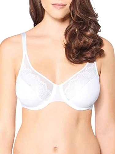 Triumph Women's Lace Spotlight W Non-Padded Wired Bra, White, 30F (Size: 65G)