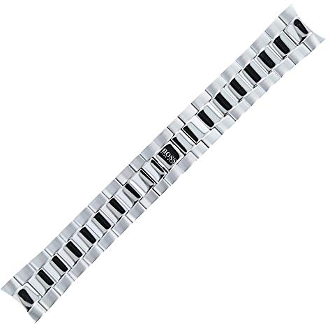 Hugo Boss Uhrenarmband 22mm Edelstahl Silber - 659002386